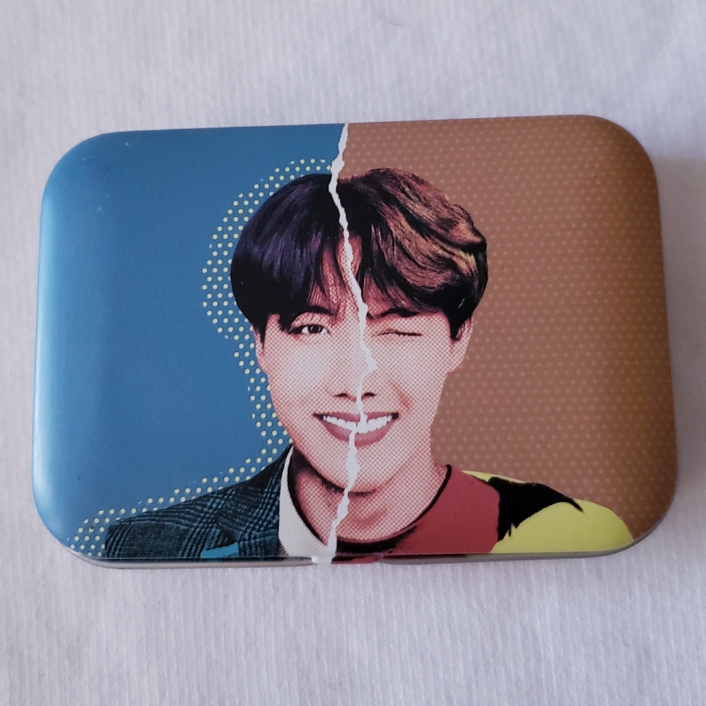 BTS x MTPR JHOPE Face Illustration Contact Tin